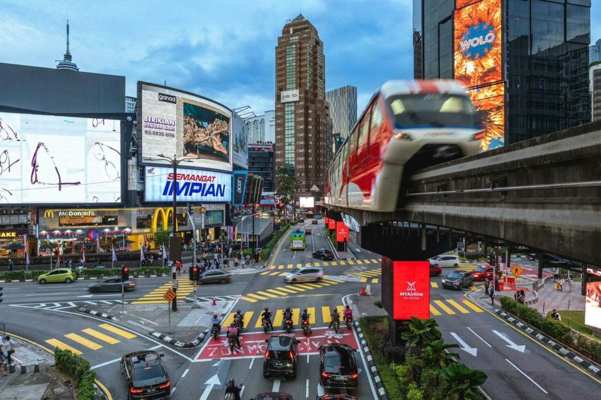 Kingston Hotel 1 , Bukit Bintang Kuala Lumpur Kültér fotó